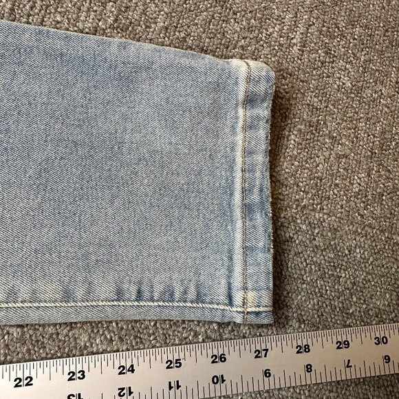 Vintage Tommy Hilfiger Patch Low / Mid Rise Jeans Boyfriend Size 0 - Picture 6 of 8